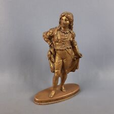 Scultura Bronzo Principe Spadaccino Francese Statua Collezione Vintage Anni ‘50