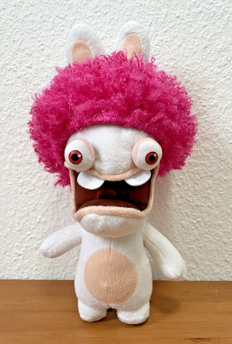 Peluche rayman raving - raving, rabbids