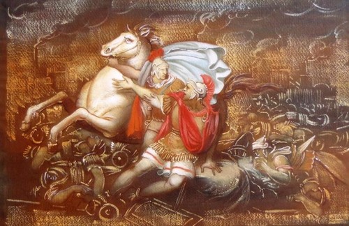 Battaglia di lorenzetti - "battaglia",