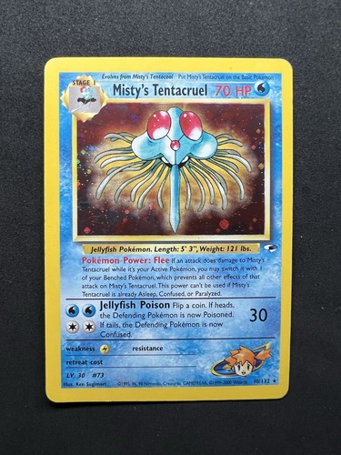 Misty tentacruel holo - tentacruel,