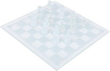 Set Di Scacchi in Vetro 25X25