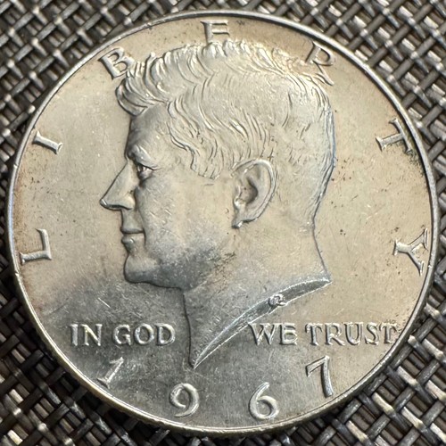 Piece cents kennedy half - de,