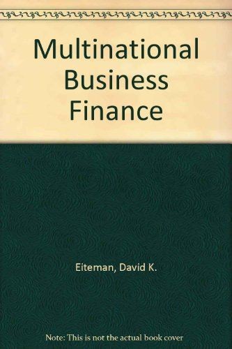 Multinational business finance - multinational,