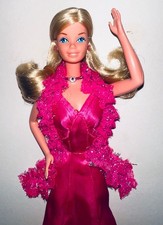 Barbie Superstar 1976 1977 anni 70 rosa gioielli Taiwan