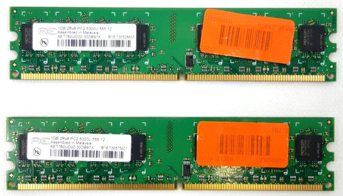 Ram ddr2 2x1 240 - 2x1, pin