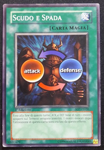 Scudo spada edizione in - spada, 1^