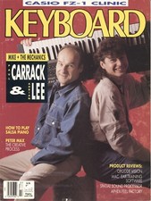 KEYBOARD magazine MIKE & THE