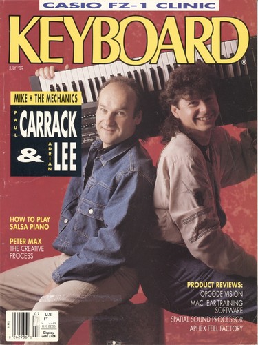 Keyboard magazine mike - keyboard,
