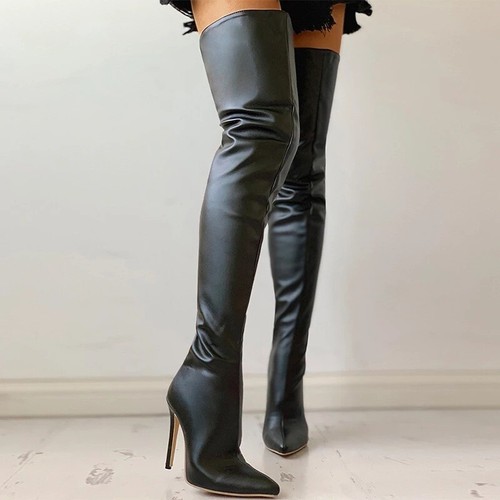 Stivali donna zip sexy pizzo
