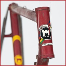 LUCIO MALAGNINI TELAIO ACCIAIO VINTAGE STRADA CORSA BICI BICICLETTA ANSE ALETTE OLD