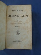 Versi E Prose Di Giuseppe