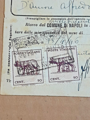 1946 coppia cent lupa in - coppia, cent.