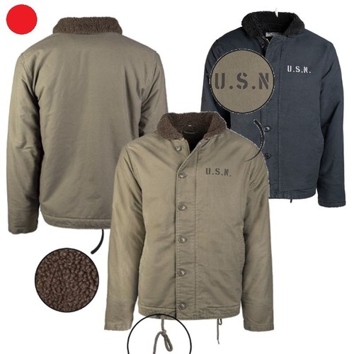 Navy deck jacket 1 oliva - us, n-1