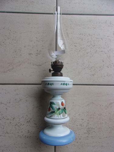 Lampe pétrole ancienne en - pétrole,