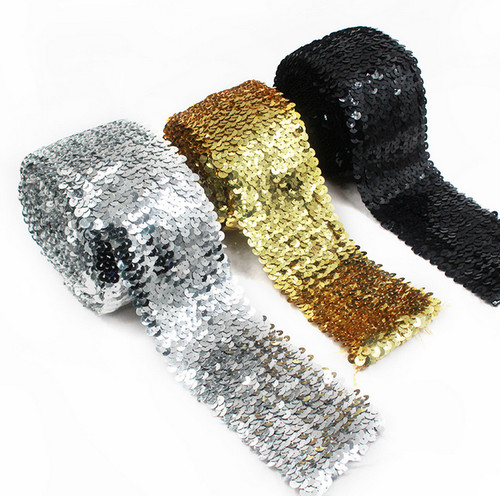 Lot elasticity sequin - 2m/lot,