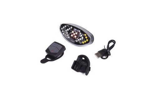 Fanale posteriore bici led con