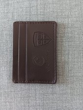 PORTATESSERE/PORTACARDS IN SIMILPELLE GRIFFATO CAGLIARI CALCIO E VODAFONE