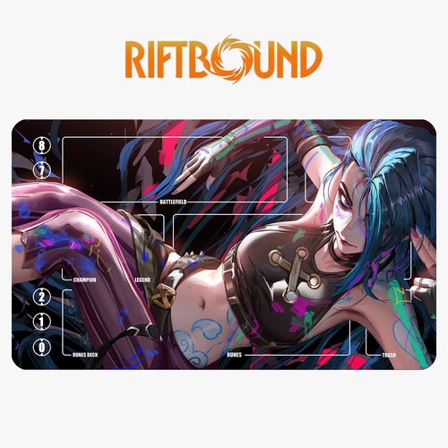 Tappetino gioco jinx - da,