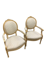 2 poltrone rococo' stile Luigi