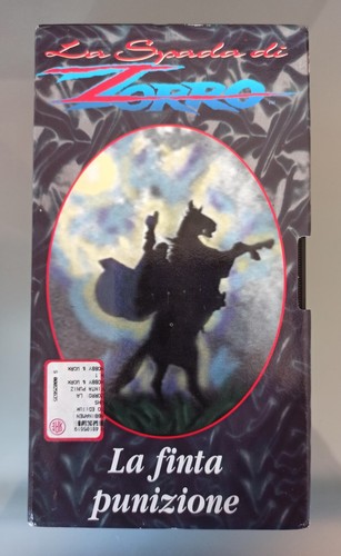 Vhs spada zorro - vhs,