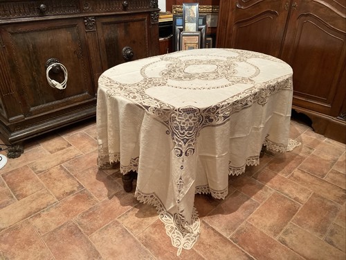 Antico tenda tovaglia anni - antico,