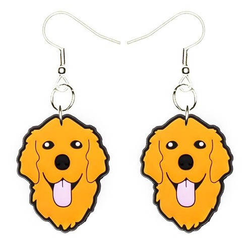 Orecchini golden retriever - orecchini,