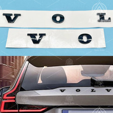 Raised rear trunk - raised, badge