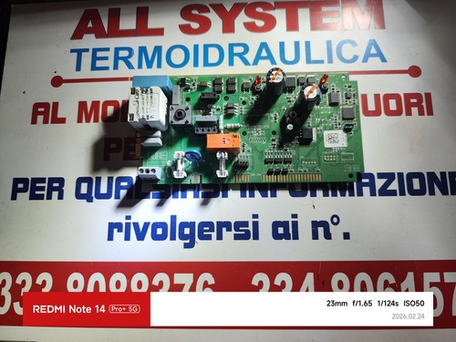 Scheda per scaldabagno junkers - scheda,