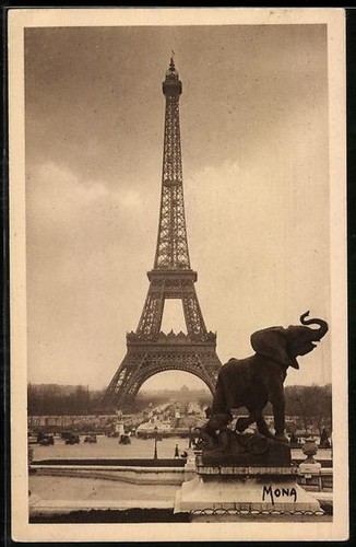Cartolina parigi tour - la,