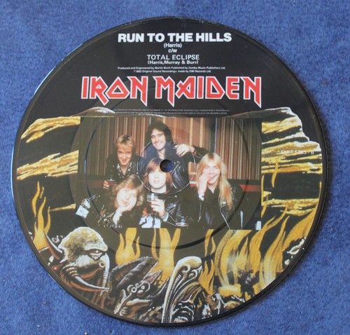 Iron maiden picture disc - iron,