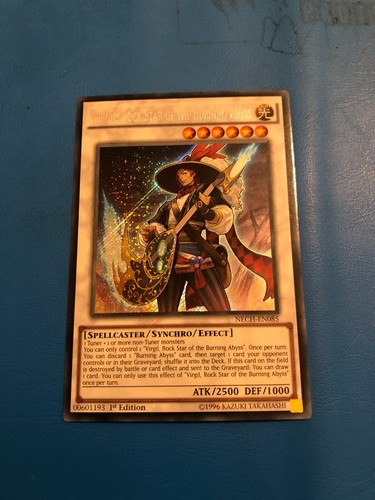 Yugioh secret rare virgil - yugioh,