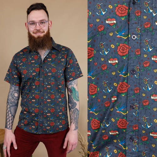 Run and fly camicia retro - fly,