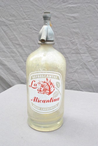 Sifone selz vintage - vetro, raro