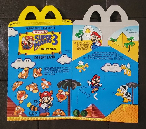 Mcdonald nintendo super - nintendo,