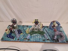 Appendiabiti ceramica San Polo Venezia Otello Rosa porta abiti vintage 1950 ca.