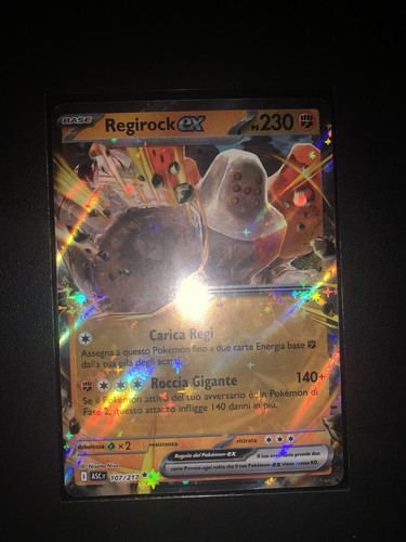 Pokemon carta regirock - carta,