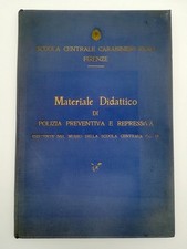 Materiale didattico di polizia