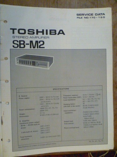 Amplificatore stereo toshiba - amplificatore,