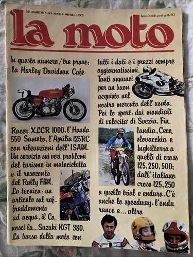 Moto settembre 1977 - moto, aprilia