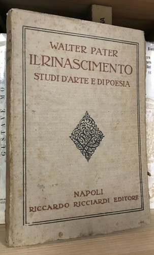 Walter pater rinascimento - walter,