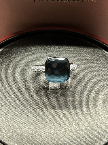 Anello nudo pomellato - anello,