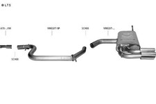 Bastuck 70mm Impianto Racing