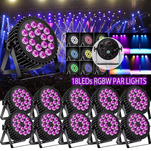 270 par 18 led - w,
