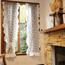 Tende per finestre floreali