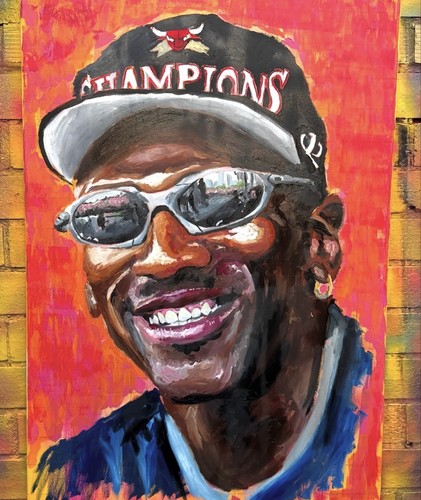 Quadro michael jordan chicago - jordan,