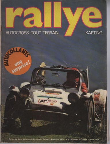 Rallye 1973 essai saab 96 - 1973,
