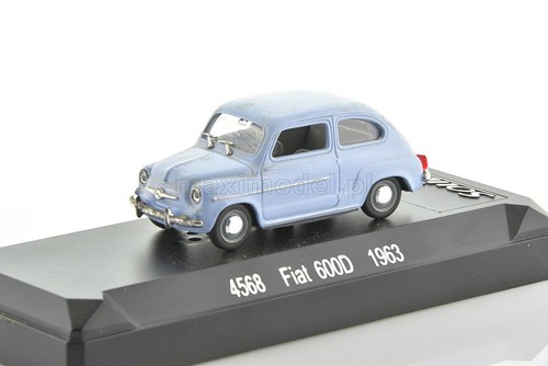 Fiat 600d 1963 solido - fiat,
