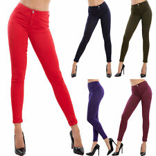 Jeans donna pantaloni skinny slim elasticizzati push up aderenti TOOCOOL F3205