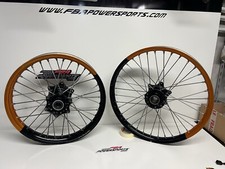 Kit Ruote Cerchi ALPINA Nero 19-21 KTM Gas Gas Husqvarna Te Fe  EXC