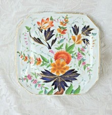 Comport Vassoio Portapiatti Coalport 1800-1830 Vassoio Salver Porcellana